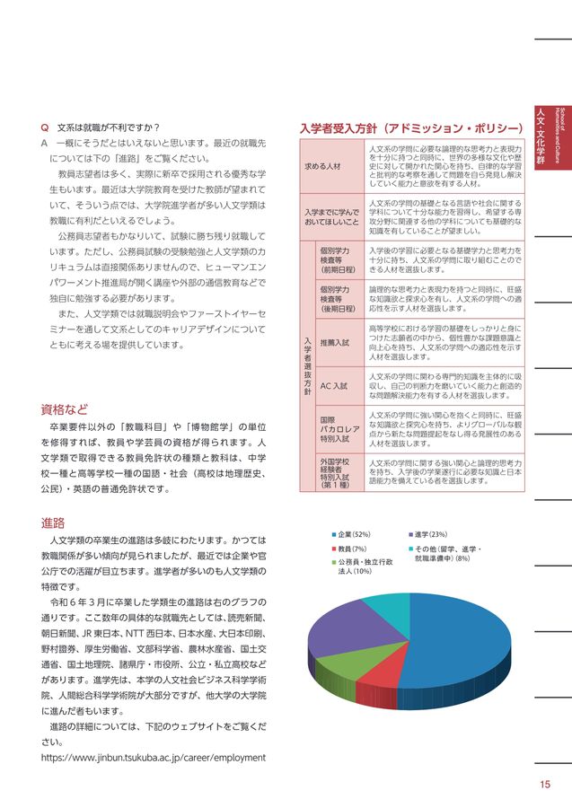 筑波大学案内 2026