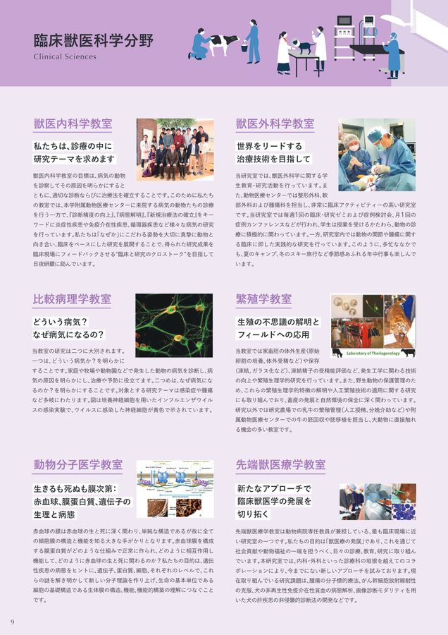 北海道大学 獣医学部 学部案内
