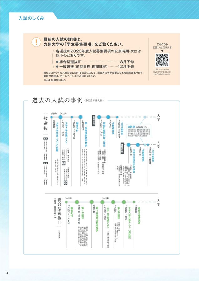 九州大学 経済学部 CAMPUS GUIDE 2023