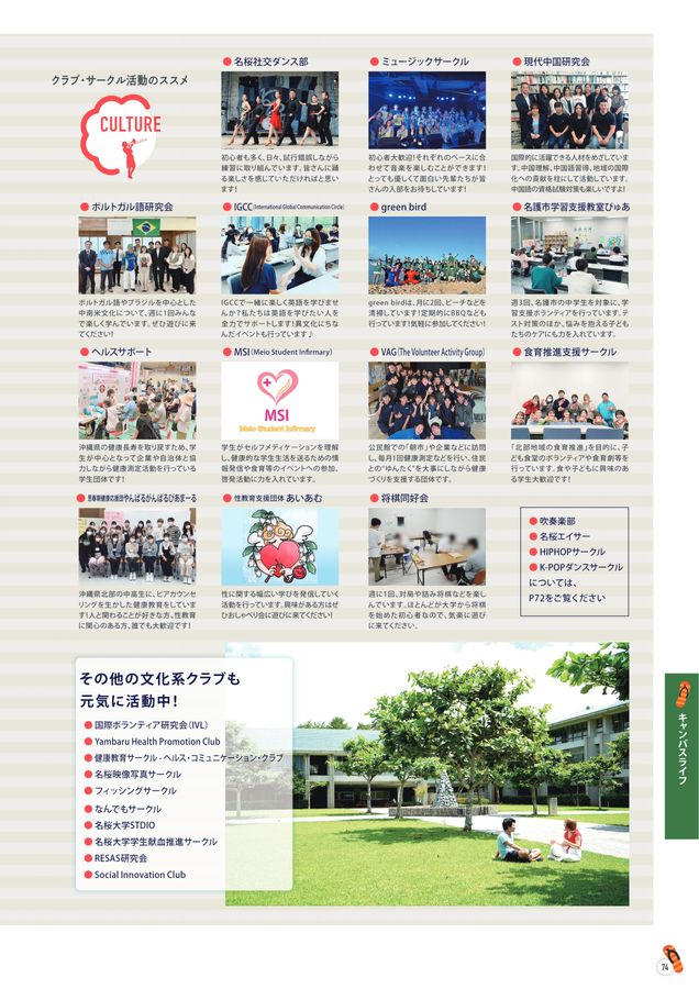 名桜大学 CAMPUS GUIDE 2025