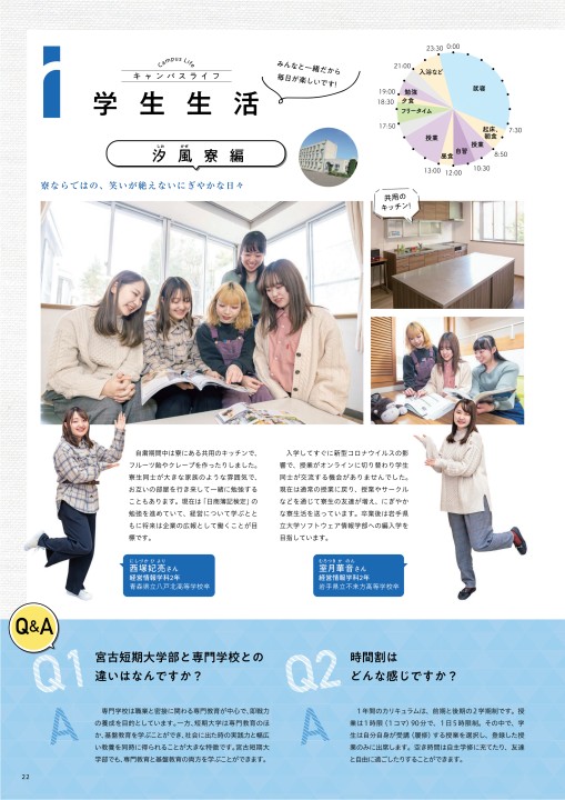 岩手県立大学宮古短期大学部 入学案内22
