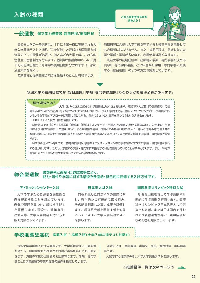 筑波大学 入試案内 2026