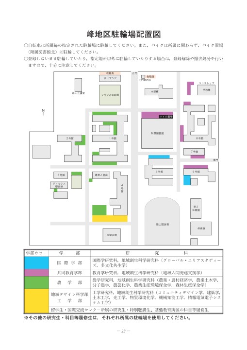 宇都宮大学 令和２年度 学生生活案内